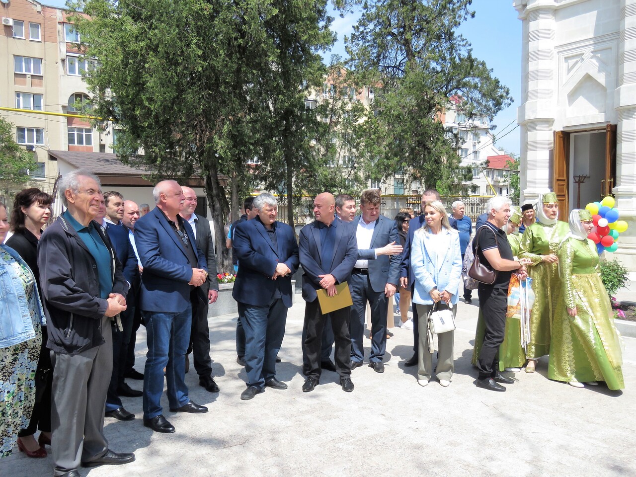 Открытие караимской кенаса в Симферополе